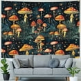 thumbnail image 4 of Orinice Mushrooms Stars Forest Tapestry Wall Hanging Unique Style Graphic Tapestries for Home Decor Living Room Bedroom Apartment Farmhouse Dorm 40x60inch, 4 of 6