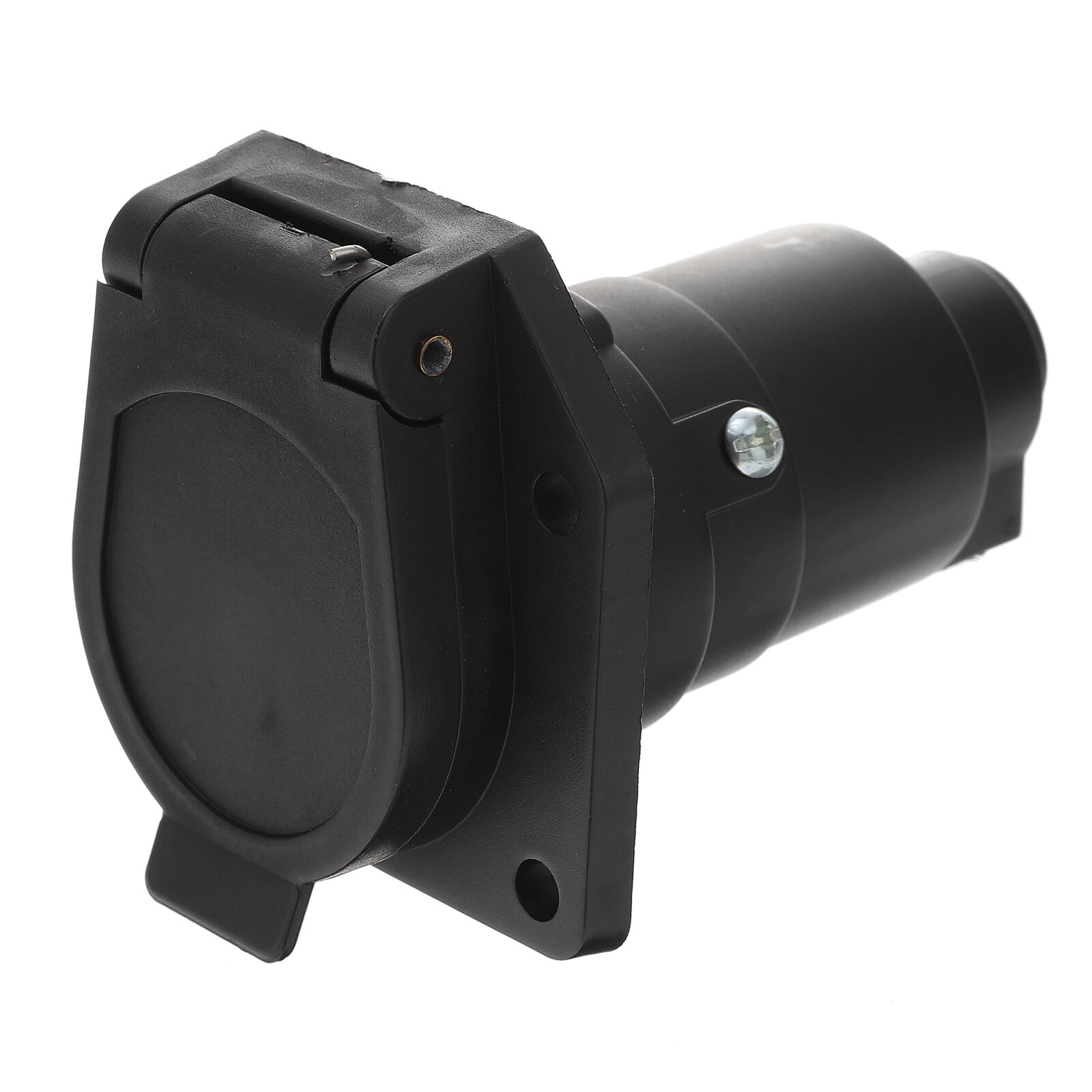 12V 7 Pin Round Trailer Plug 7 Way Socket Adapter Wiring Connector for