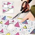 thumbnail image 6 of Yayeee Faucet Mat for Kitchen Sink 30" Diatomite Long Splash Guard Pad, Pink Simple Shapes, 2 Pack, 6 of 7