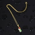 thumbnail image 2 of Xingzhi Africa Malagasy Country Map Pendant Celebrate Roots Compact And Lightweight Premium Unique Map Gift Gold, 2 of 6
