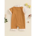 thumbnail image 4 of Bagilaanoe Newborn Baby Girls One-pieces Short Sleeve Jumpsuit 3M 6M 12M 18M Infant Romper Casual Clothing, 4 of 7
