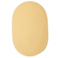 thumbnail image 1 of Colonial Mills Rug BR34R072X072 Boca Raton - Pale Banana 6 ft. round Braided Rug, 1 of 1