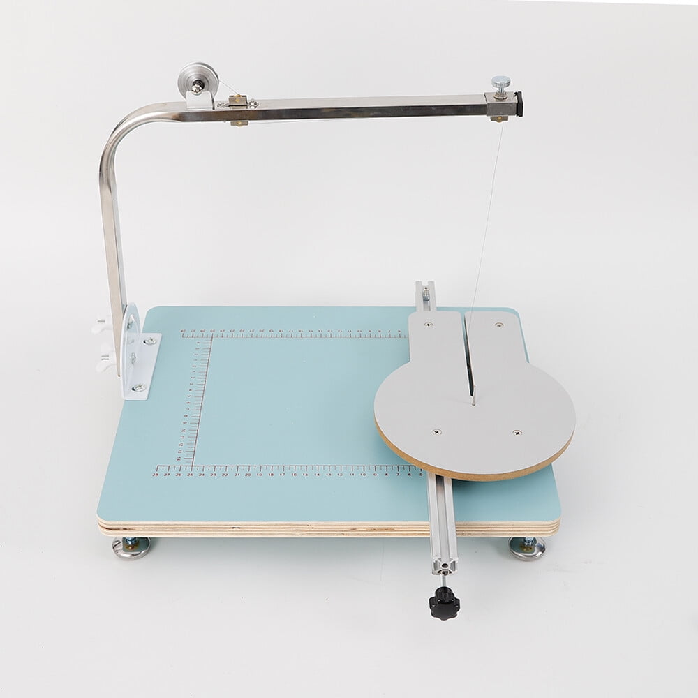 ToppiJoy Foam Cutting Machine Styrofoam Cutter with Power Adapter Hot Wire Working Table Tool Blue
