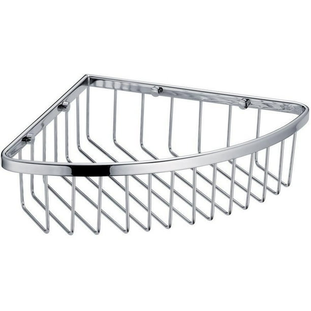 AGM Home Store BA Hotel Wall Mounted Corner Shower Soap Dish Holder