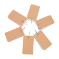thumbnail image 4 of CUITING Cartes Flash Cartes Mémo Bloc-Notes Papier d'Étude Note Vierge Minikraftpads Poche Spirale Écriture Flashcards Diy Bloc-Notes, 4 of 10