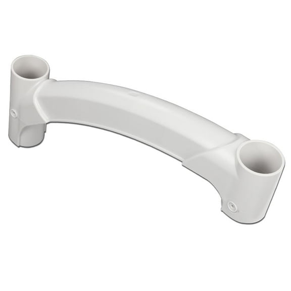 PIT66 White Short Handrail Fit For Above Ground Swimming Pool Step