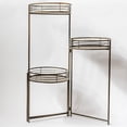 thumbnail image 1 of 3 Tier Connected Antique Bronze Color Metal Stand, 1 of 3
