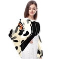 thumbnail image 4 of Spotted Dog Elegant Chiffon Translucent Head Scarf - Light Breathable Silk Wrap 180x73cm, 4 of 6