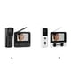 thumbnail image 2 of Inteprter Cámara de videoportero de alta definición de 2k píxeles con 4 luces de visión nocturna infrarrojas de 850 lúmenes Cerraduras de hardware blanco, 2 of 6