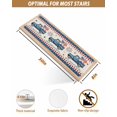 thumbnail image 6 of Independence Day Stair Treads Non Slip for Steps US Flag Blue Truck Vintage 4th of July 4 Pcs Reusable Adhesive Stair Runner Mats for Dogs Elders Carpet Treads Rugs for Staircase 8x30 In, 6 of 7