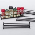 thumbnail image 4 of Spice Racks Organiser - 4 Tier Hanging Stainless Steel Spice Racks Wall Mounted With Adhensive Stickder Screws - Kitchen Pantry Shelf For Spices A, 4 of 5