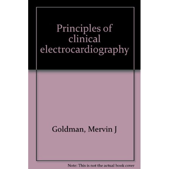 Pre-Owned Principles of clinical electrocardiography Paperback