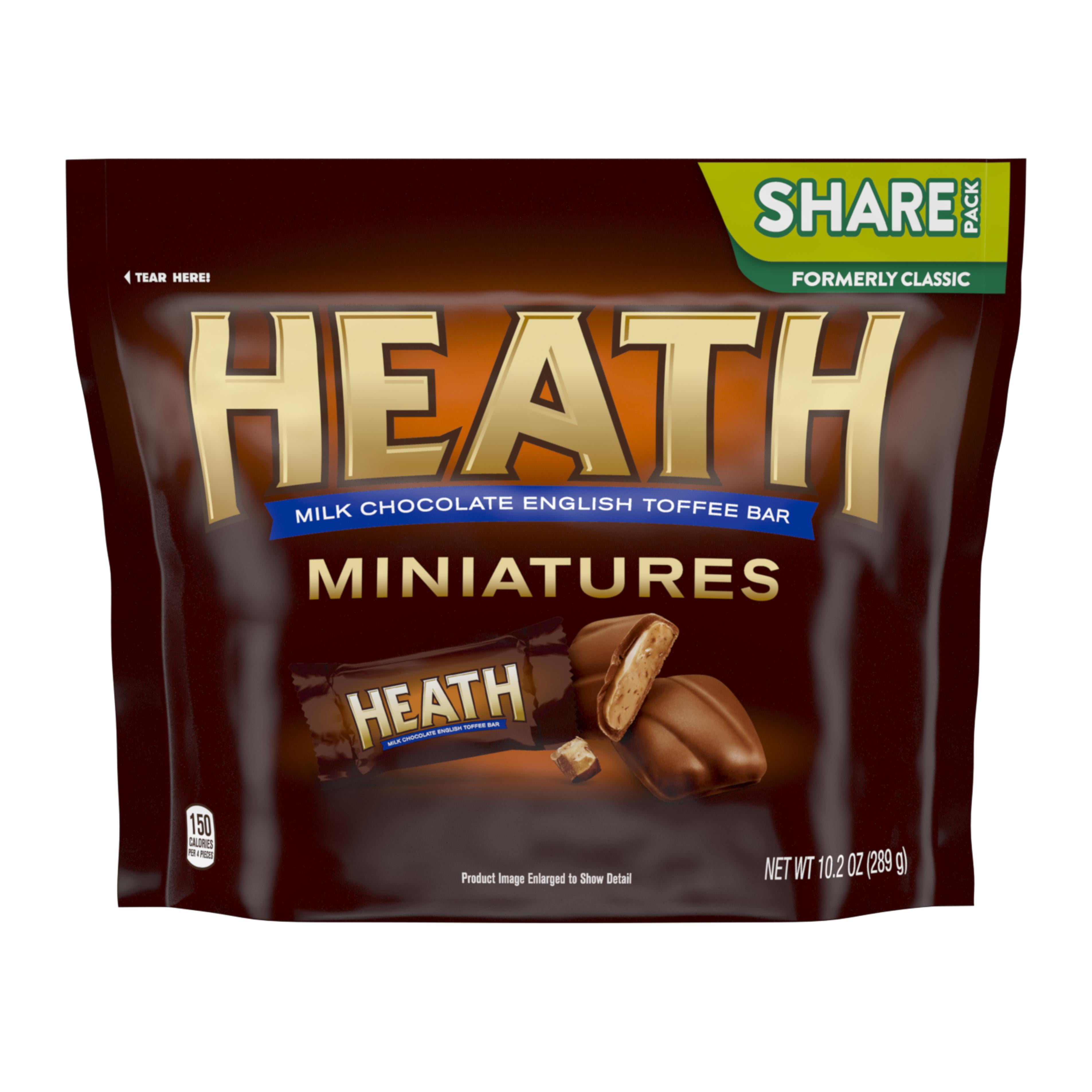 Heath Miniatures Chocolate Candy - 10.2oz