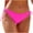 Hot Pink, variant on WMTBSRSW Swim Suit Bottoms for Women String Bathing Suit Bottom with Drawstring Low Waist Swimming Shorts Swim Briefs