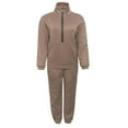 thumbnail image 4 of Outfmvch Lounge Sets For Women Cargo Pants Women Womens Fashion Womens Joggers Sweat Sets Women Half Zipper 2 Piece Outfits Joggers Pants Sweatshirt Set Travel Long Sleeve Shirts For Women Khaki M, 4 of 4