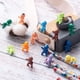 thumbnail image 5 of JUXINGDAZYF Mini Plastic Babies, 100 Pieces King Cake Baby Mini Plastic Babies Doll for Baby Shower Party Favors Ice Cube Game Party Decorations 10 Colors Plastic Dolls, 5 of 5