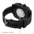 thumbnail image 3 of Étui Étanche pour Apple Watch Series3, 4 et 5, ShellBox IP68 Certifié Antichoc Résistant aux Impacts Apple iWatch Étui de Protection Intégrale avec Protecteur d'Écran Intégré (Noir), 3 of 8