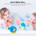 thumbnail image 2 of EeaseMX 2 esponjas exfoliantes de baño con forma de unicornio para ducha, esponjas de baño para niños, 2 of 7