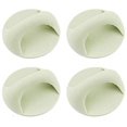 thumbnail image 1 of 4 Pcs Self-Stick Push Pull Helper Instant Cabinet Knobs Drawer Handle Helper Auxiliary Kitchen Door Window Wardrobe Handle Sticker Convenient Opening Stick-on Knobs Handles (Green), 1 of 7