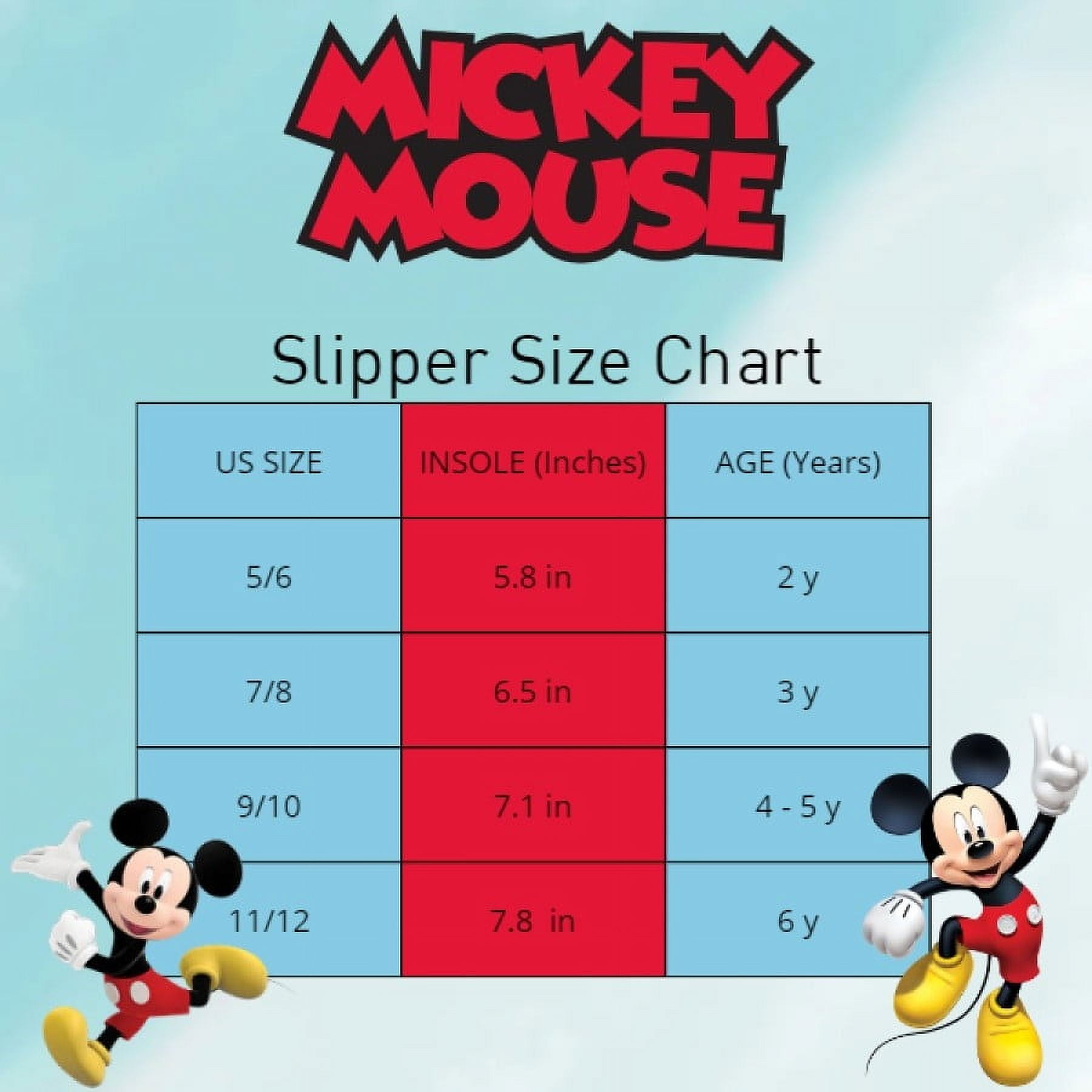 Aggregate 181+ mickey mouse slippers walmart super hot