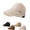 Beige, variant on Women's Wide Brim Sun Visor Hat, Women UPF 50+ Sun Hat Ponytail Hole, Wide Brim UV Protection Lightweight Polyester Cap with Adjustable Strap for Beach Hiking Golf Outdoor