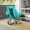 BLACKWITHGREEN, variant on HABUTWAY Oversized Rocking Camping Chair for Adults 400lbs, Heavy Duty Outdoor Rocker with Cup Holder & Headrest, Foldable Portable Deep Green