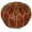 Brown, variant on Ikram Design Stuffed Brown Moroccan Leather Pouf Ottoman, 20" Diameter and 13" Height