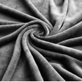 thumbnail image 4 of Manta TASTHROW, forro polar de franela, 50 x 70 cm, color gris, 4 of 8