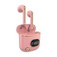thumbnail image 1 of Auriculares inalámbricos TWS BT X25 BT5.2 con micrófono Estéreo Gaming Sport Auriculares Auriculares Tomshoo Rosa, 1 of 7