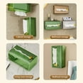 thumbnail image 5 of CSCHome 8.5x4.X4.9inch Paper Towel Box, Non-perforated Bathroom Wall Mounted Drawer (Yellow), 5 of 5