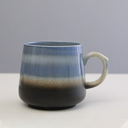 

Livesture Kiln Into Ceramic Mug Coffee Cup Creative Large Capacity Water Cup Couple Coffee Cup 301 400ml 10style