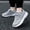 Light Gray, variant on RTKFRFLM Kids Lightweight Mesh Sneakers Breathable Athletic Performance Running Shoes Light Gray 7-8 Years