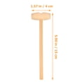 thumbnail image 4 of OULII 12pcs Mini Mallet Set for Safe Hammering Promotes Hand Eye Coordination and Fun Educational Gift for Boys, 4 of 8