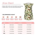 thumbnail image 3 of Vsdgher Animaux de la Jungle pour Filles Chemises de Nuit Manches Courtes à Volants Robe de Nuit Pyjama pour Fête Pyjama-Moyen, 3 of 6
