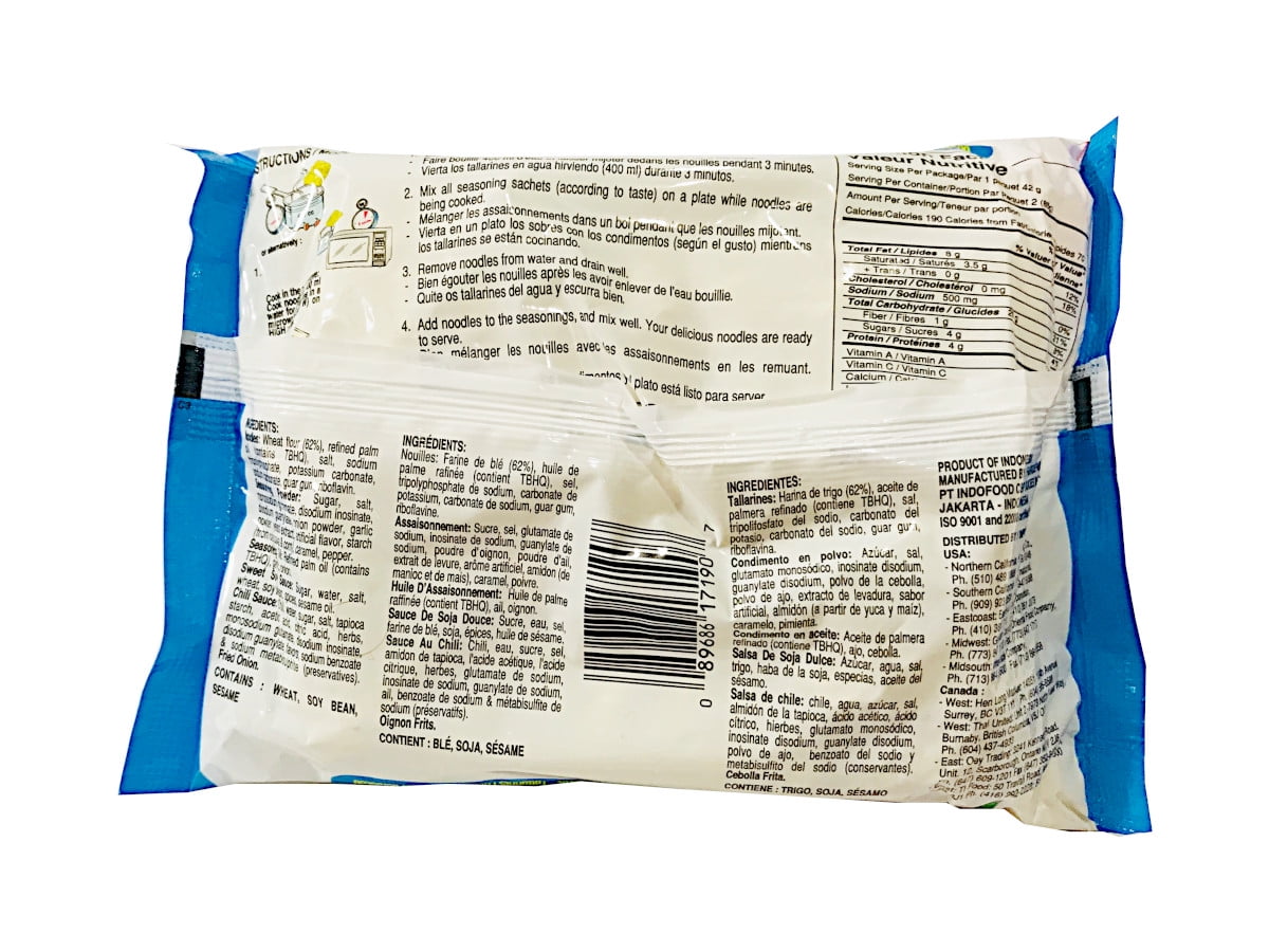 INDOMIE BBQ CHN 375G, INDOMIE BBQ CHN 375G