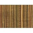 thumbnail image 1 of Ahgly Company Indoor Rectangle Abstract Brown Modern Area Rugs, 2' x 5', 1 of 4