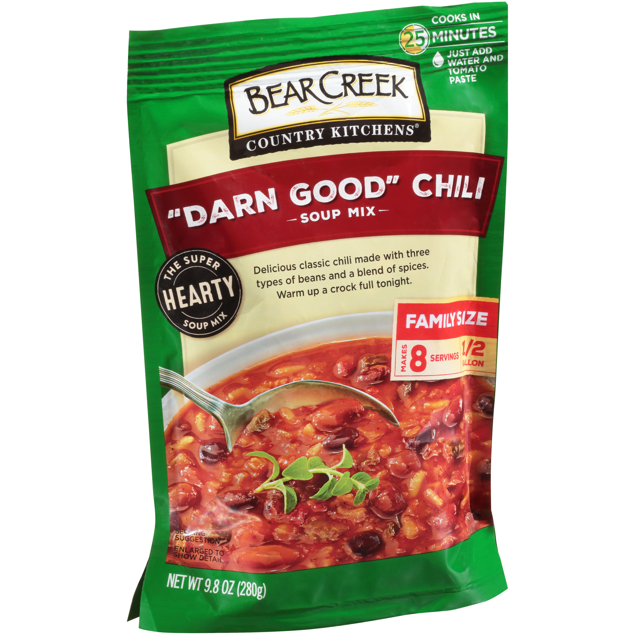 2 Pack Bear Creek Country Kitchens Darn Good Chili Mix 9 8 Oz Walmart Com