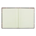 thumbnail image 3 of Texthide Eye-Ease Record Book, Black/burgundy/gold Cover, 10.38 X 8.38 Sheets, 150 Sheets/book | Bundle of 2 Each, 3 of 4