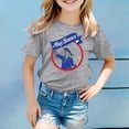 thumbnail image 2 of XDZJLR T-Shirt pour Filles Imprimé Coloré Carnaval Col Rond Manches Courtes 6-7 Ans, 2 of 4