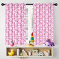 thumbnail image 5 of Blackout Kids Curtains,Pink Baseballs Pattern Childrens Insulated Curtains Set Of 2,Bedroom Essentials,Toddler Room Decor 42"x54", 5 of 5