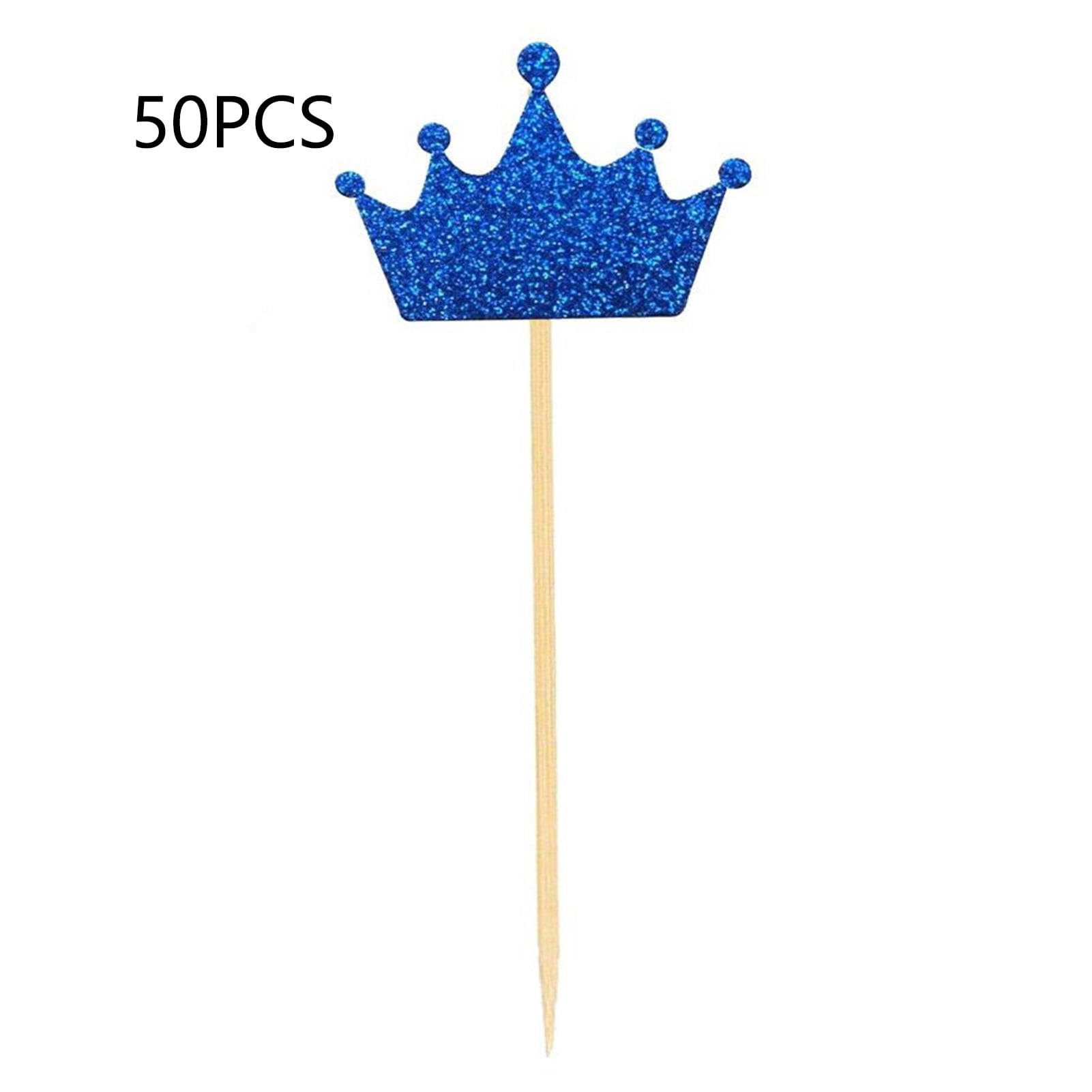 SamFansar Crown Cake Topper Shiny Cake Topper Crown Cake Topper Sparkly