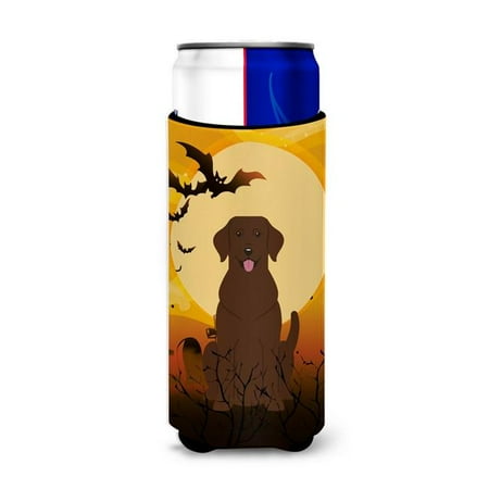 

Halloween Chocolate Labrador Michelob Ultra Hugger for Slim Cans