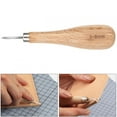 thumbnail image 1 of Fdit Easy To Carry Leather Punch, Leather Awl, Leather Craft Works For DIY Leather Craft Crafts Making, 1 of 8