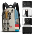 thumbnail image 3 of G.I. Joe A Real American Hero Backpack Learning Milky Way Bookbag with Galactic Lunch System, 3 of 5