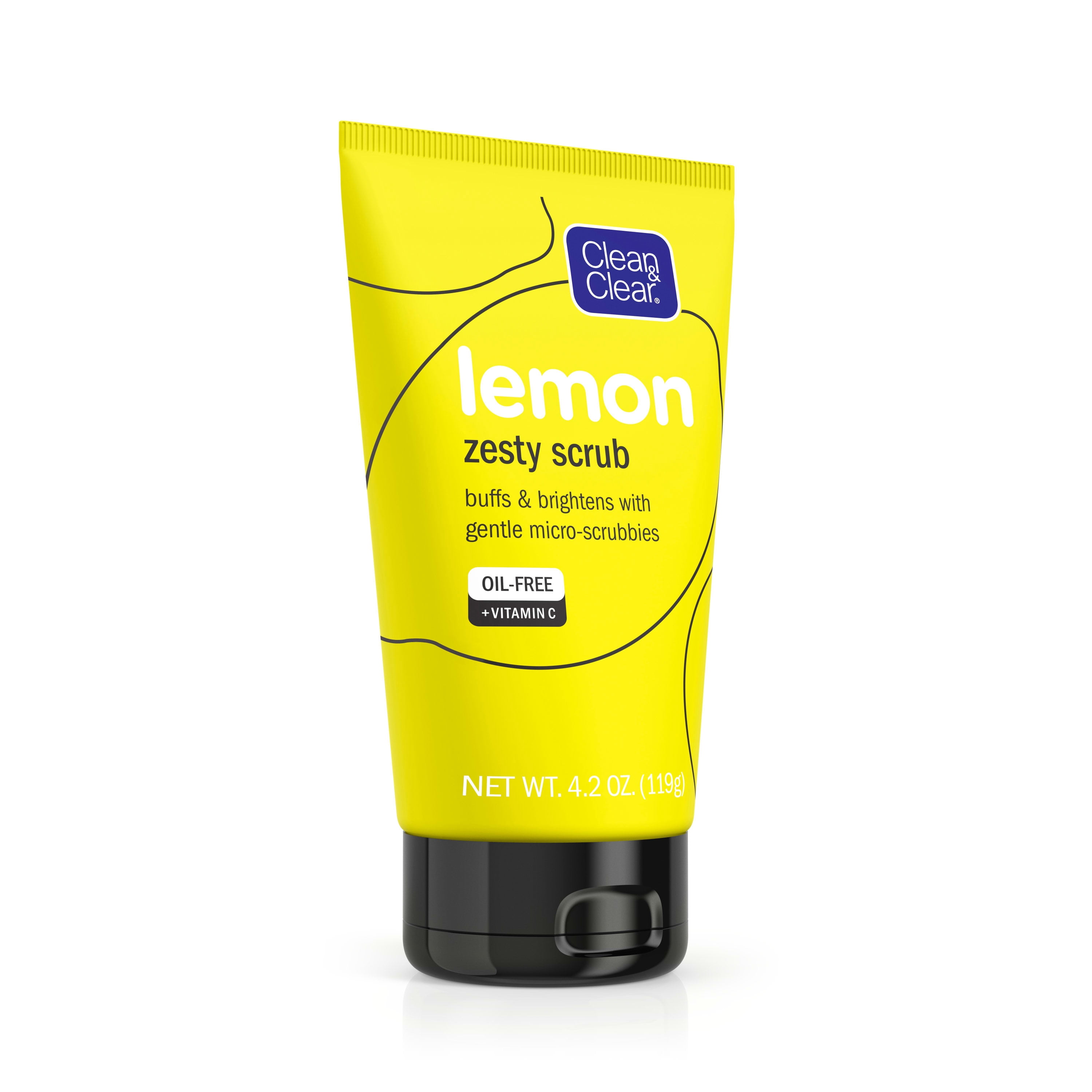 zesty lemon face wash