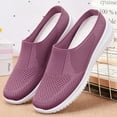thumbnail image 2 of Xiaoxatg Women's Casual On Shoes Comfortable Flat Loafers for Daily Wear Dating and Travel with Cushioned Sole 6 Purple, 2 of 4
