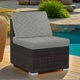 thumbnail image 7 of 4 Pack Stretch Patio Cushion Covers Outdoor Couch Seat Cushion Covers Replacement,Outdoor Sofa Covers Patio Slipcovers Couch Cover,Washable Furniture Cover, Light Grey, 7 of 7
