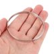 thumbnail image 5 of Brazalete de acero inoxidable unisex Brazalete de metal Brazalete simple Regalo para mujer, 5 of 6