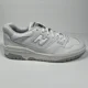 thumbnail image 2 of Men's Size 11.5 - New Balance 550 White Grey - Brand New, 2 of 6