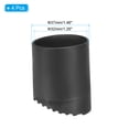 thumbnail image 3 of Uxcell Almohadilla para pies de escalera, Almohadilla antideslizante de goma para escalera, Accesorios de reemplazo para escalera, Gris, 4Pack, 3 of 6